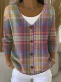 Urban Cozy Knit Cardigan with Soft Plush Lining