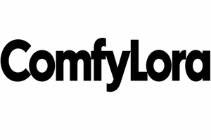 放大版ComfyLora横版logo