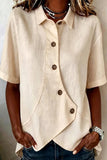 Cotton Classic Relaxed Signature Casual Basic Shirt