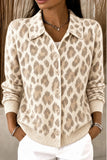 Women Regular Fit Vintage Knit Plain Comfy Casual Cardigan